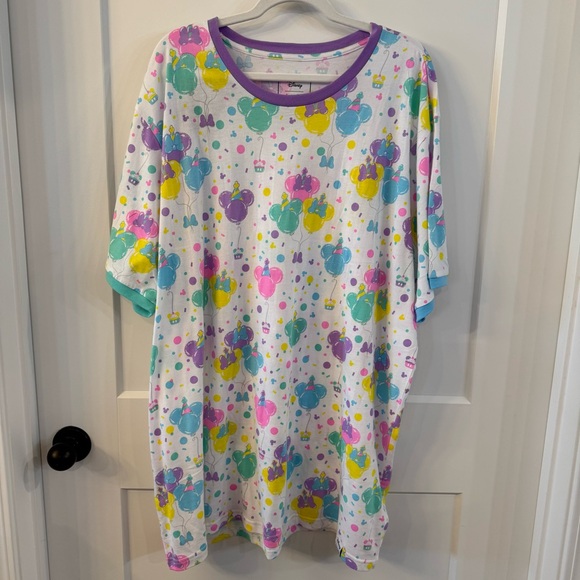 Loungefly Tops - Loungefly Disney Mickey Birthday Celebration Unisex Ringer Tee